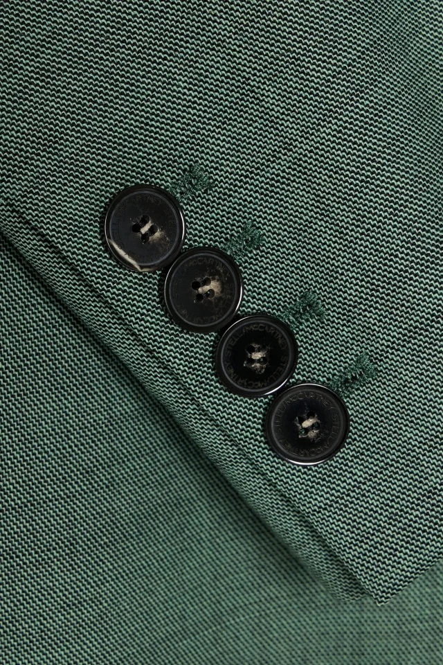 Stella McCartney Oversized Wool-Blend Twill Blazer in Green, photo 4 of 4 from THE OUTNET