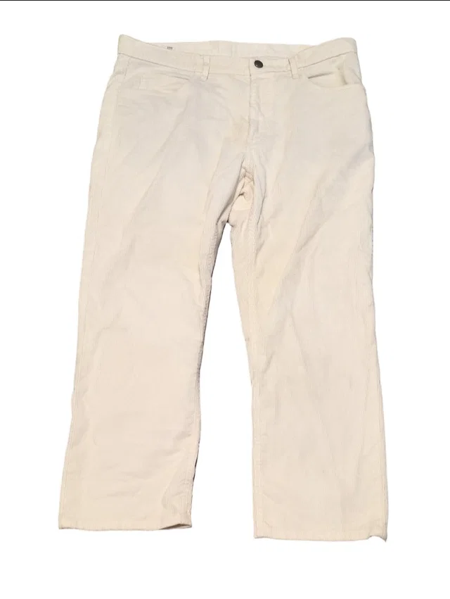 Loro Piana 5 Tasche Basic Fit Corduroy Straight Leg Silhouette Cream Pants Sz 36 in white Cashmere from Poshmark