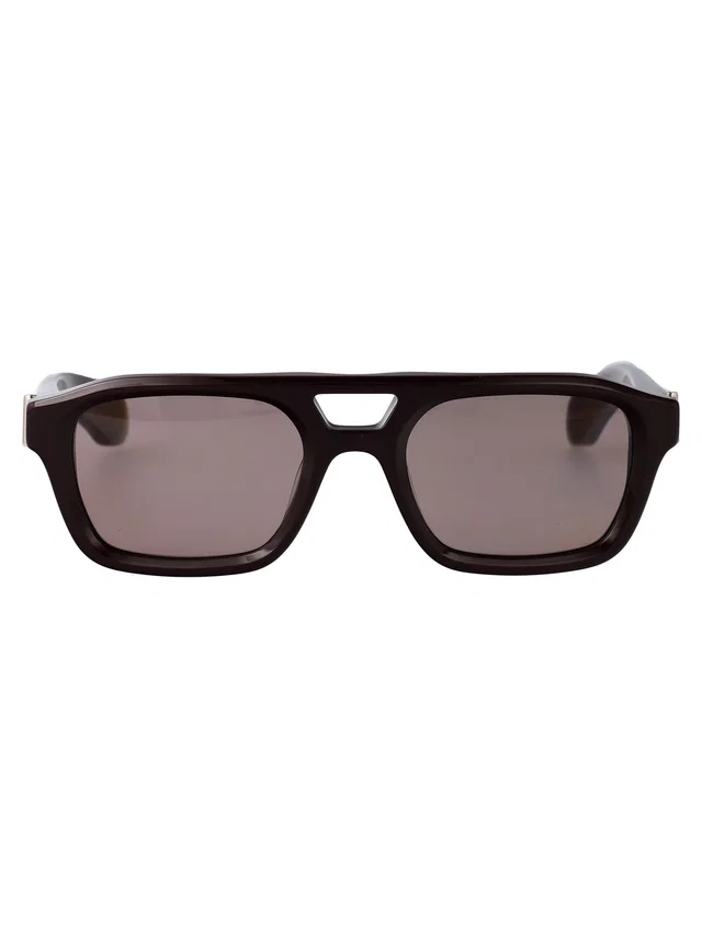 Alexander McQueen Am0505s Sunglasses — Brown Acetate in Brown from HEWI