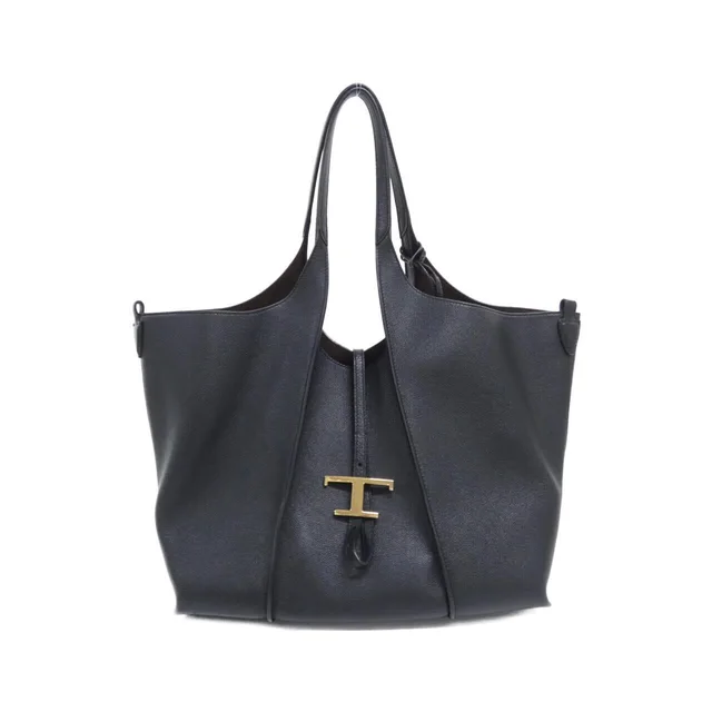 Tod's トッズ T TIMELESS XBWTSBA0300Q8EB999 バッグ in BLACK(ブラック) / GOLD(ゴールド)金具 from KOMEHYO