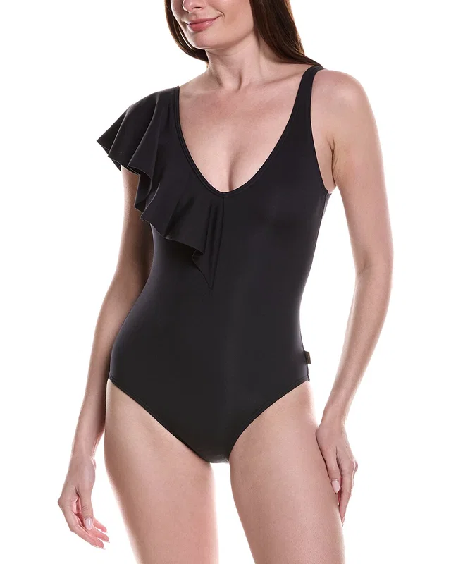 Vince Camuto Ruffle One-Piece, image 1 of 1 from Gilt