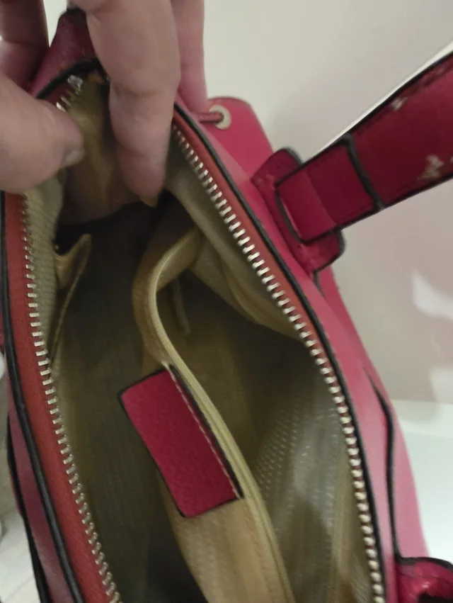 Tods Red Leather Purse. in pink Leather from Poshmark