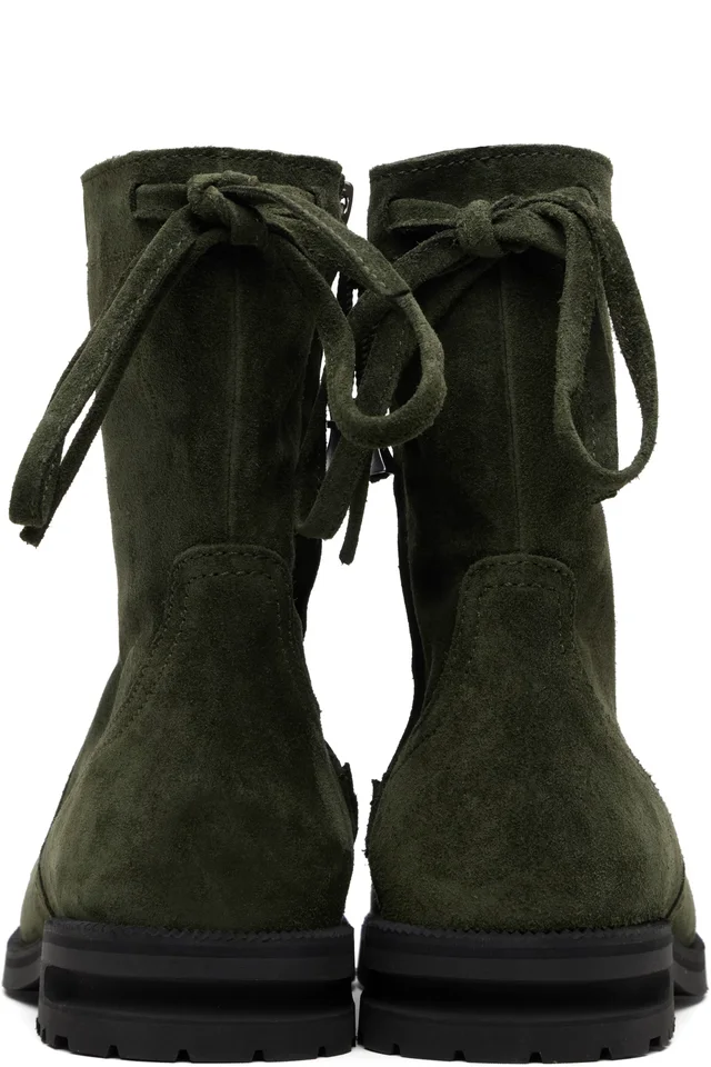 Kiko Kostadinov Khaki Farkas Boots, photo 2 of 5 from SSENSE