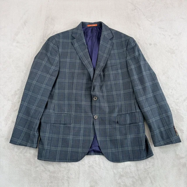 Loro Piana Capolavoro X Cremieux Blazer Sport Coat Tartan Plaid Wool Men 42s in neutral|brown Wool from Poshmark