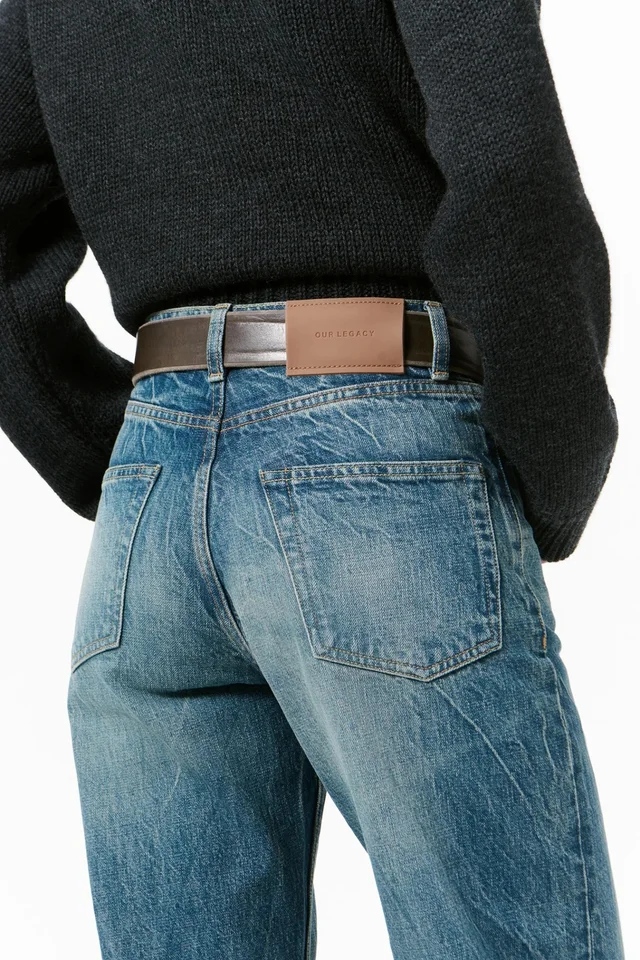 Our Legacy Faded Straight-Leg Jeans, photo 6 of 8 from SENSER