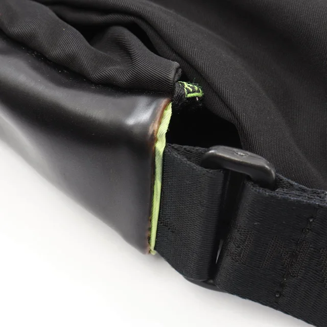 Chanel Sports Line Nylon Rubber Shoulder Bag in Black Nylon from LuxUness, photo 10 of 10