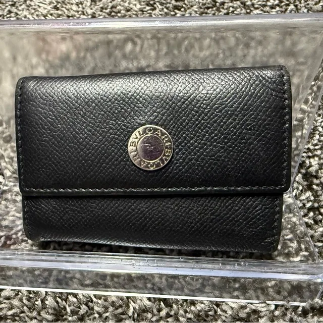 Bvlgari Key Holder in black from Poshmark