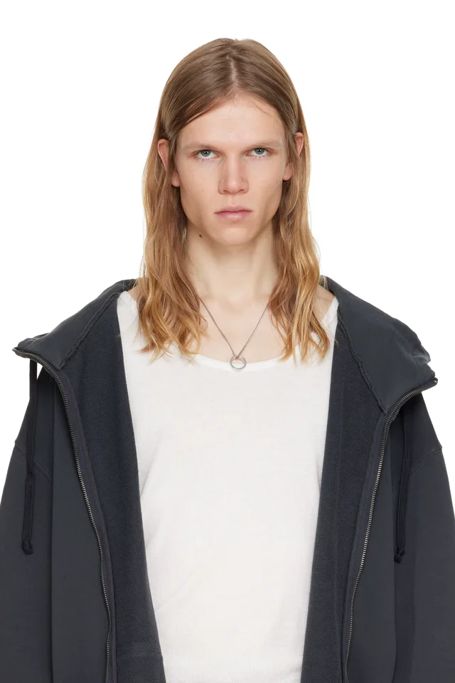 MM6 Maison Margiela Numeric Necklace, photo 2 of 2 from SSENSE