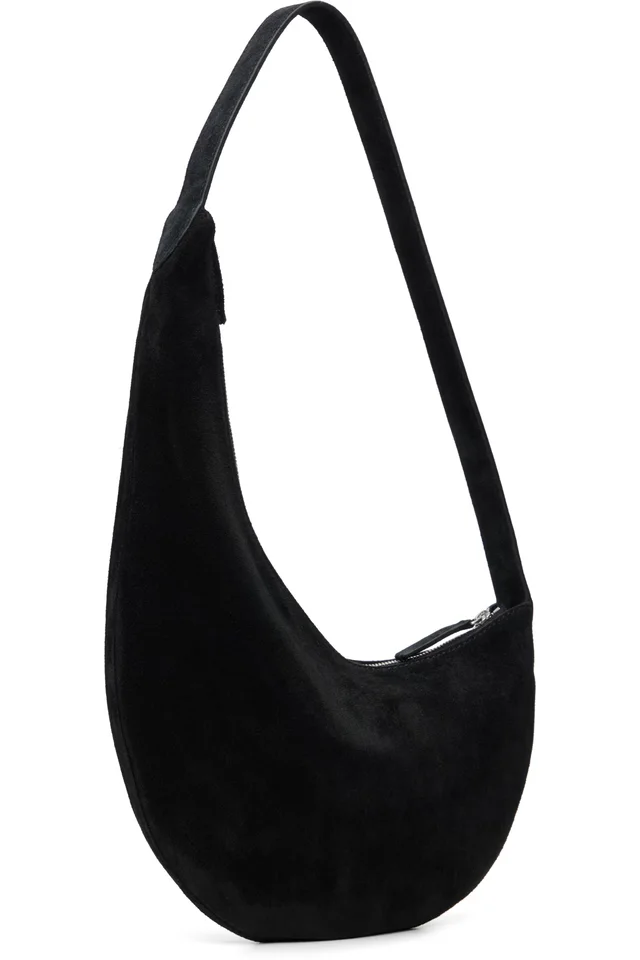 Aesther Ekme Black Lune Mini Bag, photo 2 of 4 from SSENSE