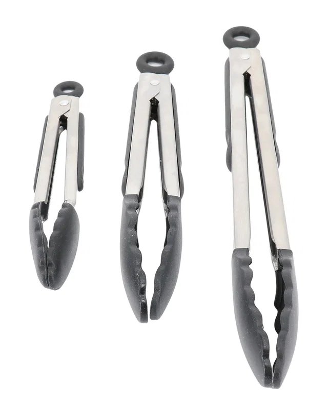 Oster Baldwyn 3pc Stainless Steel Kitchen Tongs Set, image 1 of 1 from Rue La La