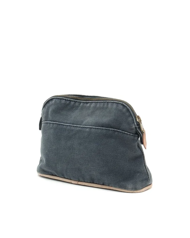 Hermès Bolide 16 Cosmetic Pouch in Canvas from A Retro Tale, photo 3 of 10