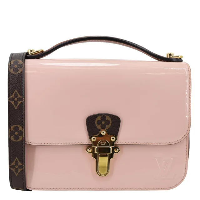 Louis Vuitton Cherrywood BB Vernis Leather Crossbody Bag Pink from Dallas Designer Handbags