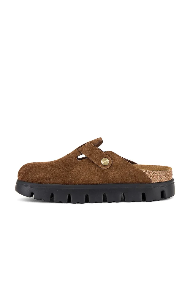 BIRKENSTOCK Boston Chunky in Dark Tea, photo 5 of 5 from REVOLVE (Canada)