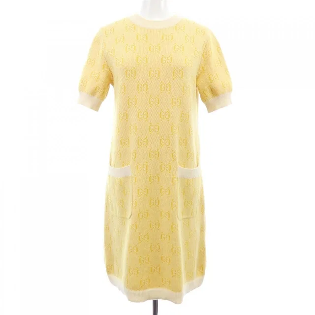 Gucci Dress Yellow in Yellow from The Reluxe