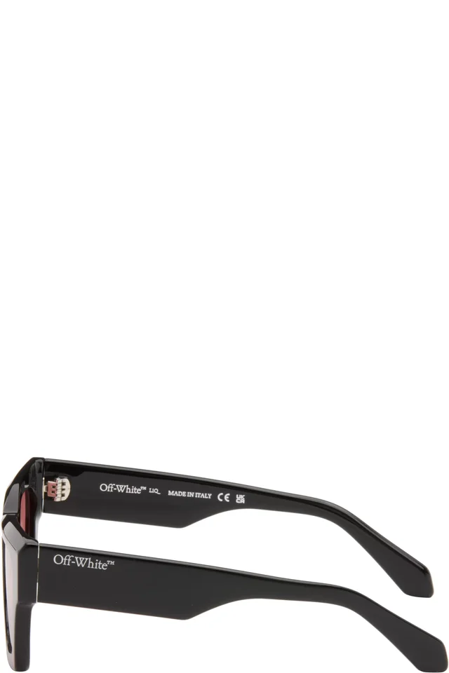 Off-White Black Davie Sunglasses, photo 3 of 4 from SSENSE