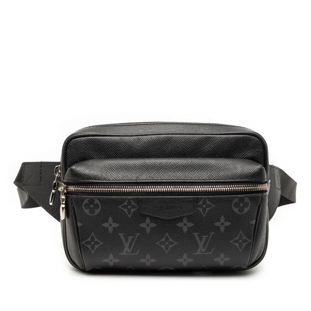 Black Louis Vuitton Monogram Eclipse Outdoor Bumbag Belt Bag in Black Coated canvas from Designer Revival
