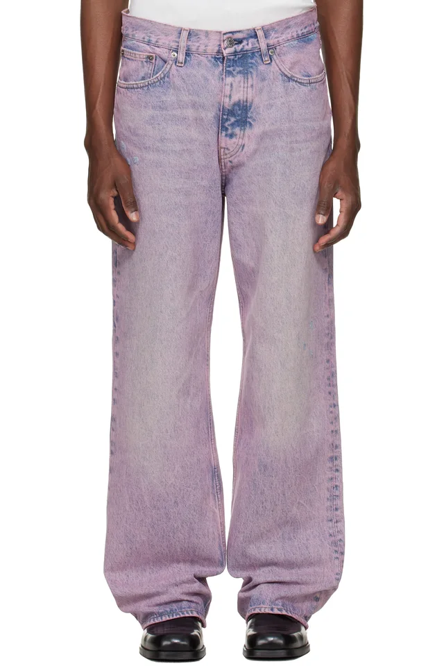 Pink Relaxed Boot Jeans, image 1 of 1 from SSENSE