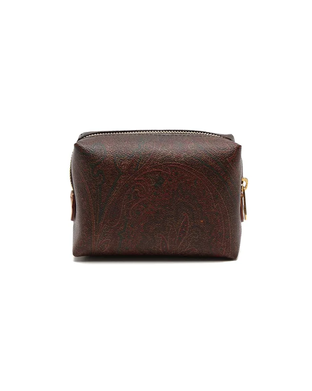 Etro Paisley Cosmetic Pouch in Coated canvas from A Retro Tale