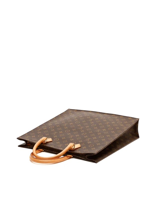 Louis Vuitton Monogram Sac Plat Tote Bag in Coated canvas from A Retro Tale, photo 4 of 9