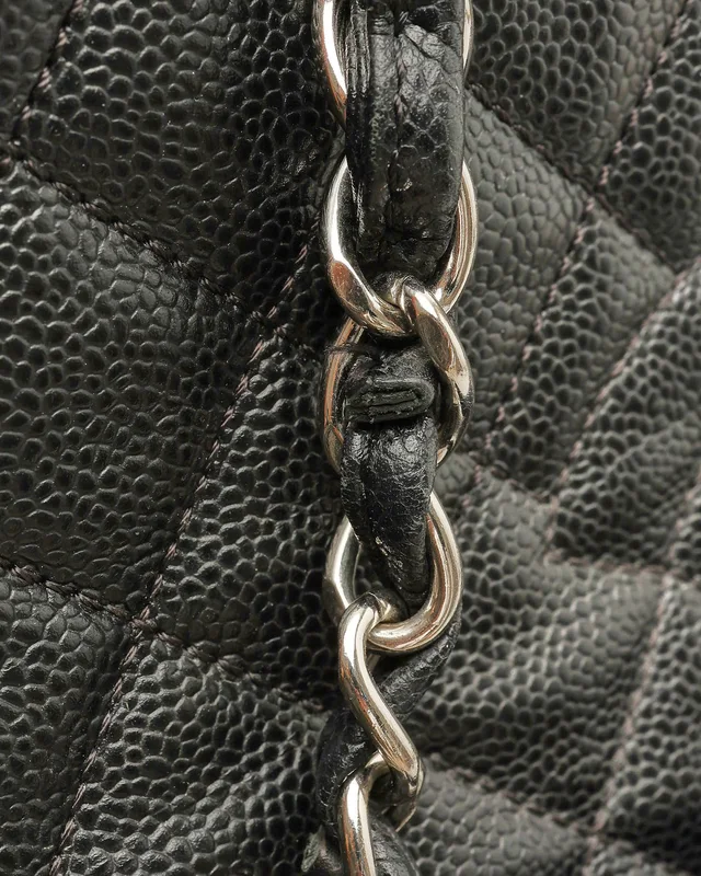 Chanel Caviar GST Grand Shopping Tote Bag in Caviar leather from A Retro Tale, photo 7 of 11