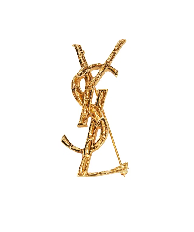 Saint Laurent Gold brooch in Gold from Luxury Promise