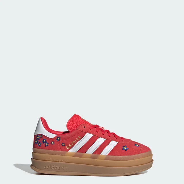 Adidas GAZELLE BOLD SHOES in Red from adidas (US), photo 1 of 1
