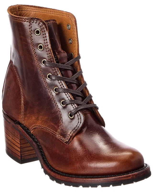 Frye Sabrina 6G Lace-Up Leather Boot, image 1 of 1 from Rue La La