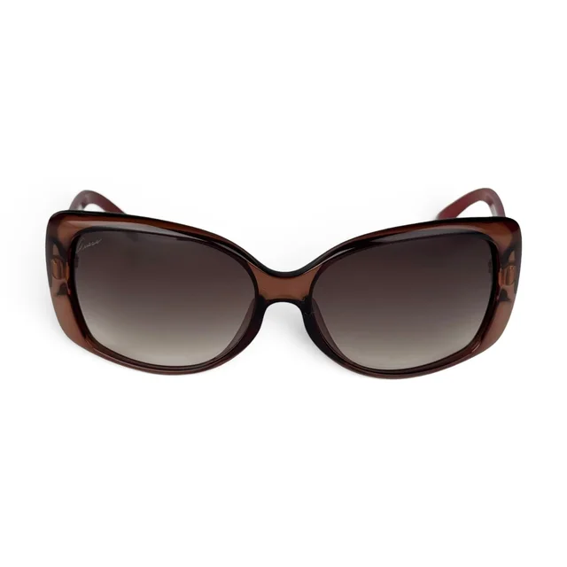 Gucci GG 3591/F/S Brown Acetate Guccissima Logo Sunglasses in Brown Acetate from Designer Archives