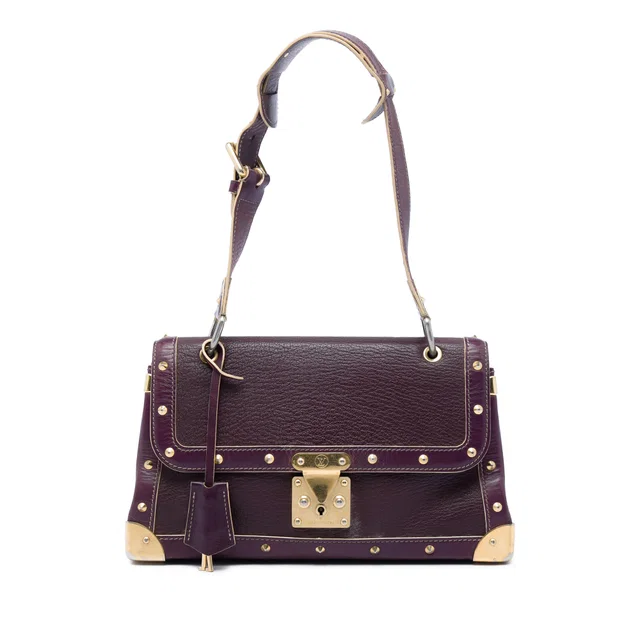 Purple Louis Vuitton Suhali Le Talentueux Shoulder Bag in Purple Leather from Designer Revival