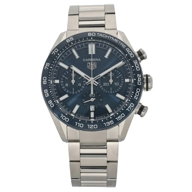 TAG Heuer Carrera CBN2A1A-4 44mm Stainless Steel Watch from H&T