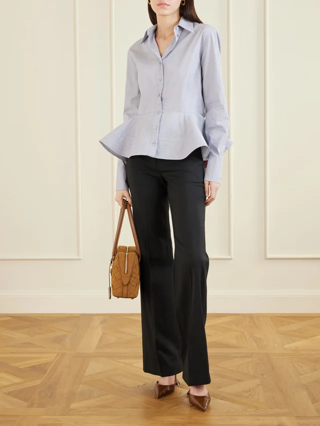 STELLA MCCARTNEY Cotton-chambray shirt in Blue, photo 2 of 2 from NET-A-PORTER (Canada)