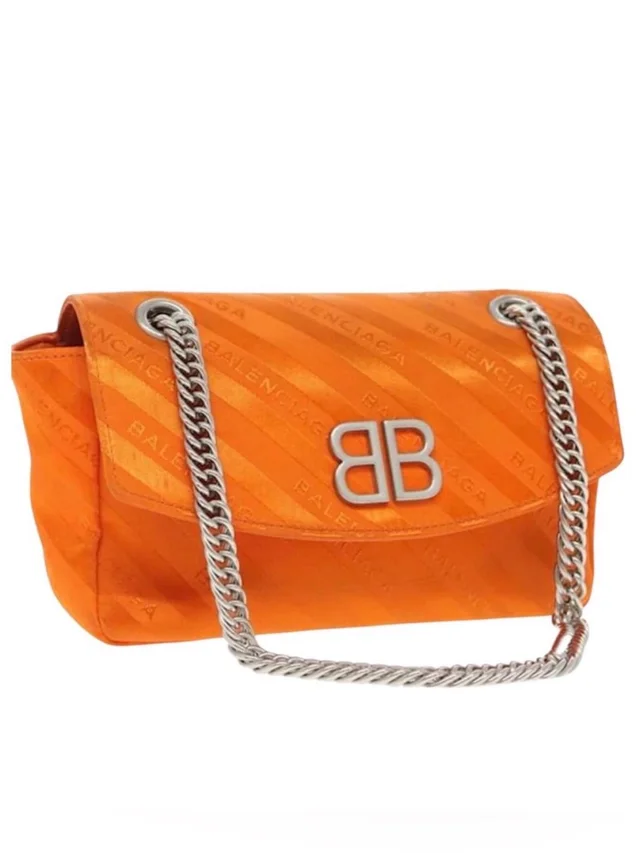 Balenciaga Bb Chain Shoulder Bag in orange from Poshmark, photo 1 of 1