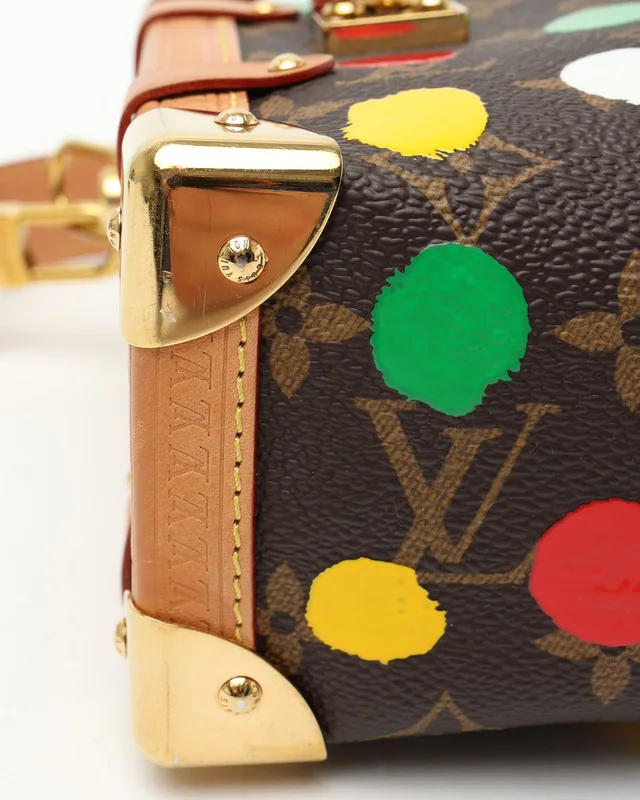 Louis Vuitton Yayoi Kusama 2023 Monogram 3D Dots Side Trunk Bag in Coated canvas from A Retro Tale, photo 6 of 11