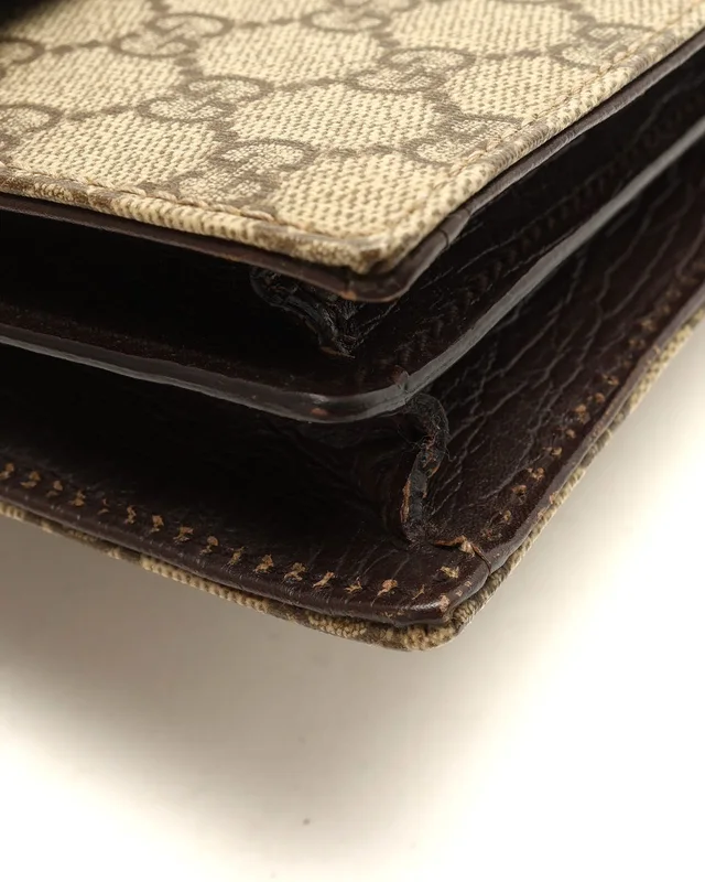 Gucci GG Clutch Bag in Canvas from A Retro Tale, photo 7 of 11