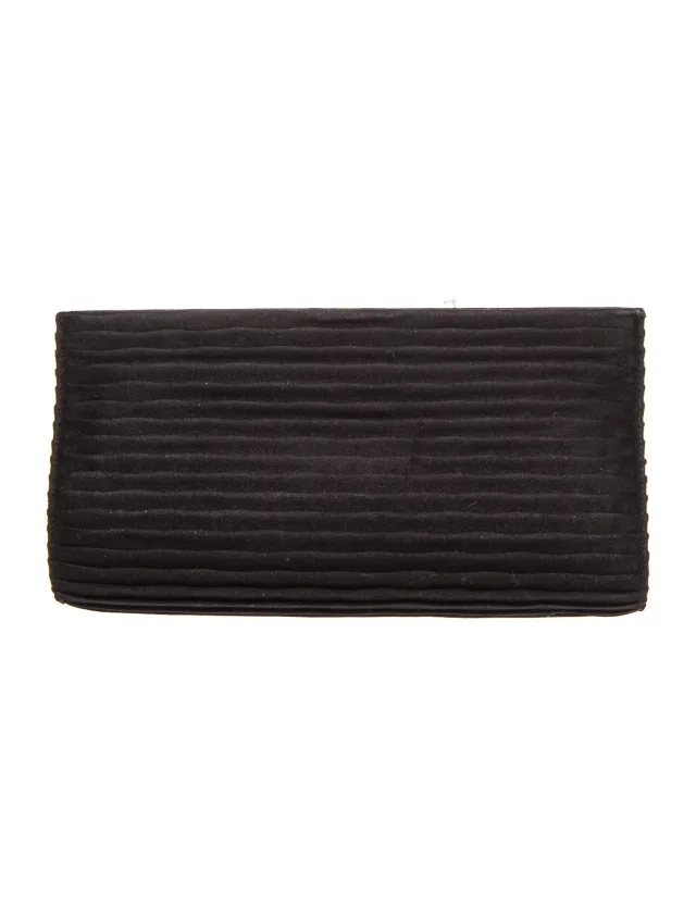 Judith Leiber Clutch in black Nylon from The RealReal