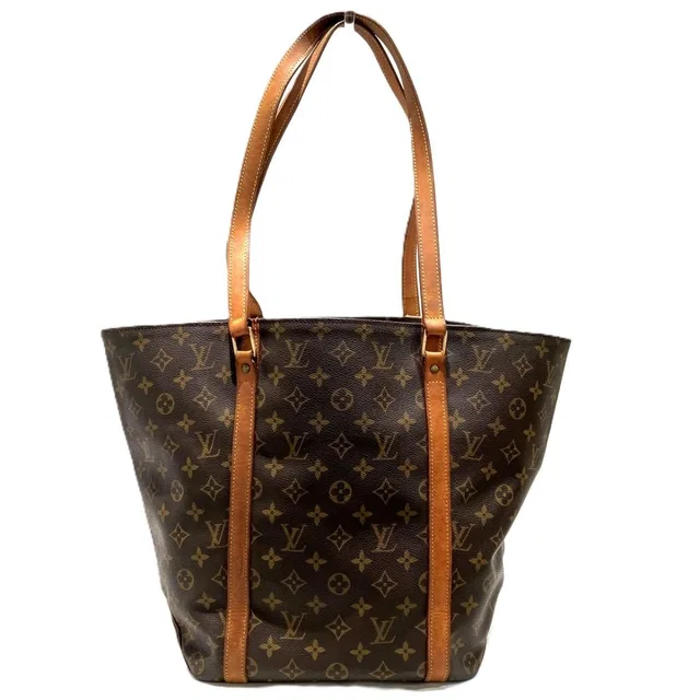 Louis Vuitton Sac Shopping Monogram Tote Bag Canvas in Canvas from The Reluxe