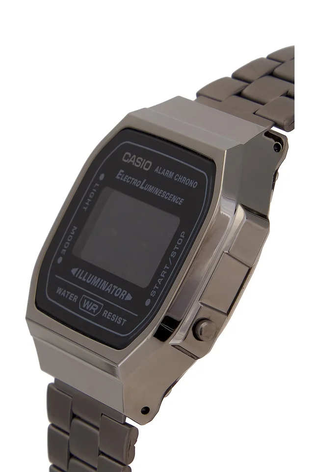 Casio Vintage A168 Series Watch in Gunmetal Grey, photo 3 of 4 from REVOLVE (Canada)
