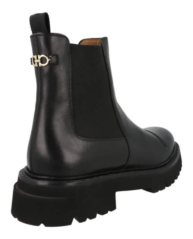 Salvatore Ferragamo George 2 Chelsea Boots in black, photo 3 of 6 from ShopSimon