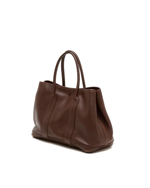 Hermès Garden Party TPM Tote Bag in Leather from A Retro Tale, photo 2 of 10