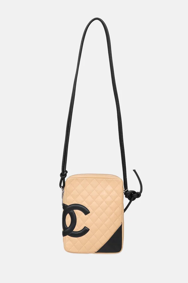 Chanel 2004 Cambon Messenger Bag in Leather from VSP Consignment
