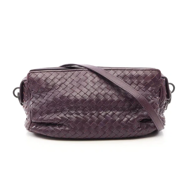 Bottega Veneta Intrecciato Leather Shoulder Bag in Woven leather from LuxUness