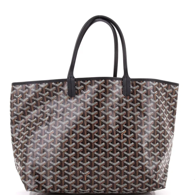 Goyard Saint Louis Tote Coated Canvas PM in black Coated canvas from Rebag, photo 1 of 1
