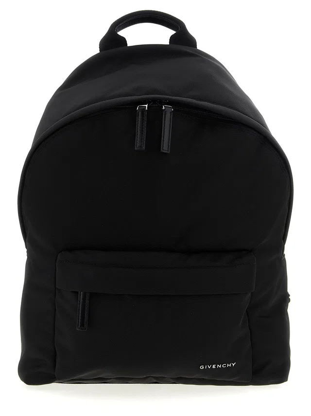 Givenchy Essential Backpack — Black in Black Nylon from HEWI