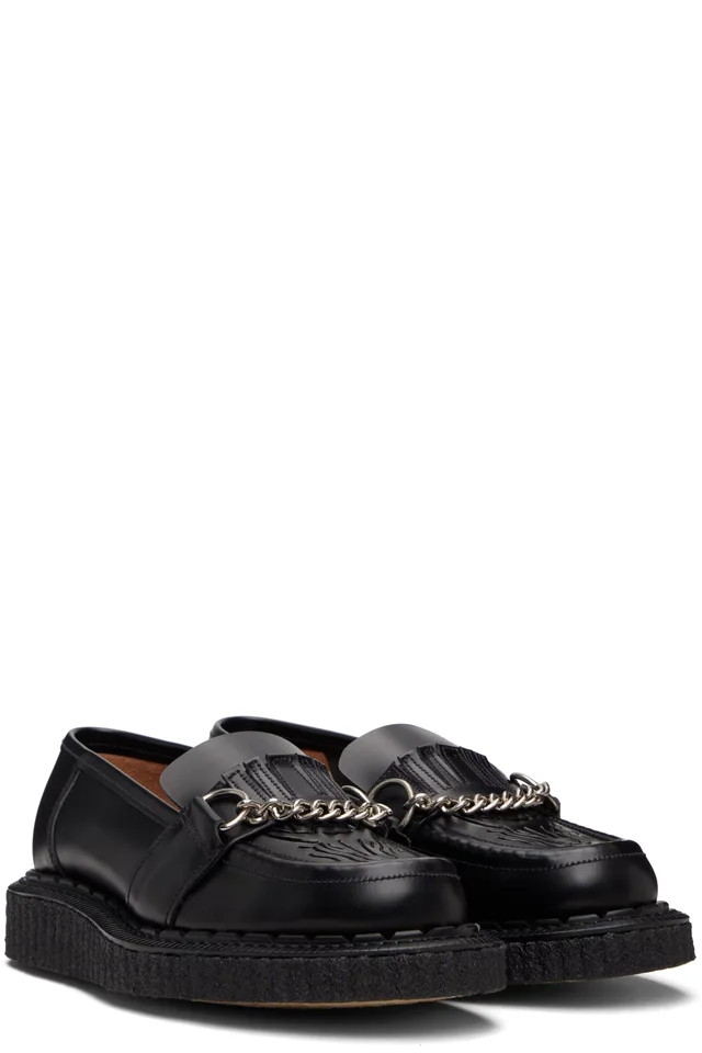 George Cox Black Buxton Loafers, photo 4 of 5 from SSENSE