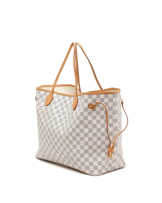 Louis Vuitton Damier Azur Neverfull GM Tote Bag in Canvas from A Retro Tale, photo 3 of 10