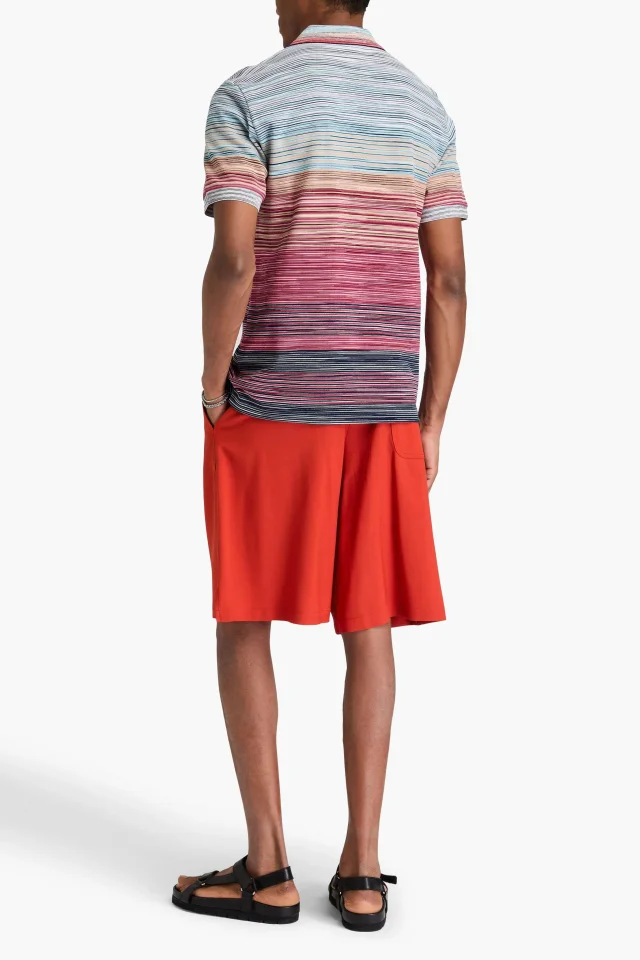 Missoni Space-Dyed Cotton Polo Shirt, photo 3 of 4 from THE OUTNET