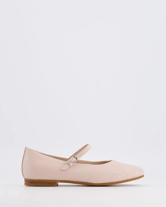 Dior Kids Blush Pink Ballet Flat Shoes Size 33 in Pink from Sellier