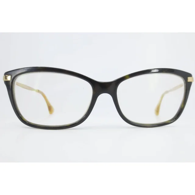 Jimmy Choo 96 7vi Dark Tortoise Gold Cat Eye Eyeglasses Frames Italy 52-14-140 in gold from Poshmark
