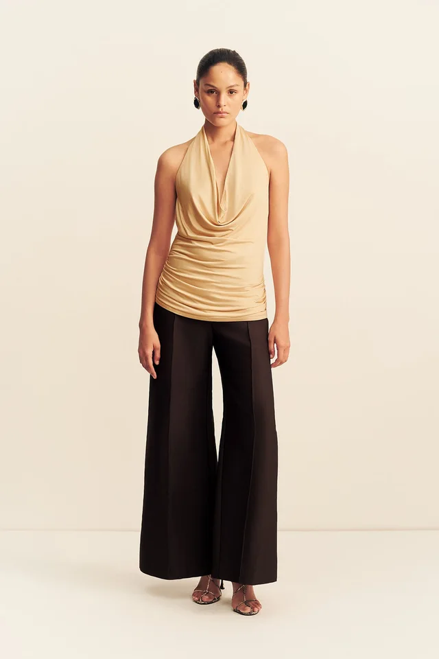 Shona Joy MIRO SLINKY JERSEY COWL TOP - SAND from Shona Joy, photo 1 of 1