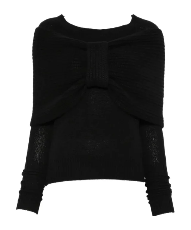 Ermanno Scervino bow-detail cashmere sweater from SENSER, photo 1 of 1